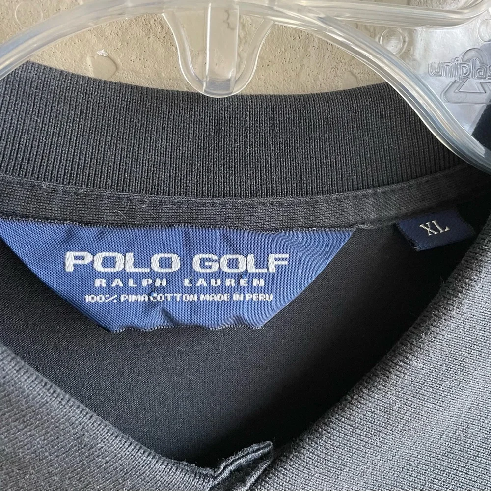 Men’s Polo Ralph Lauren Golf Polo XL Black Orange OSU Pistol Pete
